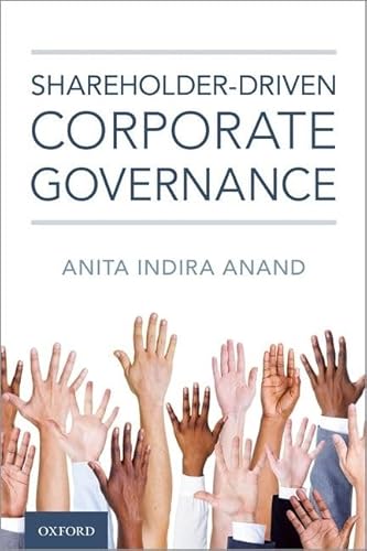 Stock image for Shareholder-driven Corporate Governance for sale by Housing Works Online Bookstore