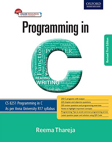Stock image for PROGRAMMING IN C (AU) FIRST REVISED EDITION for sale by Books Puddle