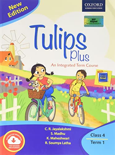 Stock image for TULIPS PLUS CLASS 4 TERM 1 NEW EDITION_2019 UPDATED J&K MAP_OPP for sale by Books Puddle
