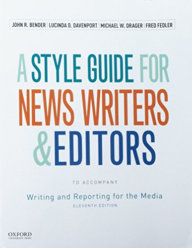 9780190200930: Writing and Reporting for the Media