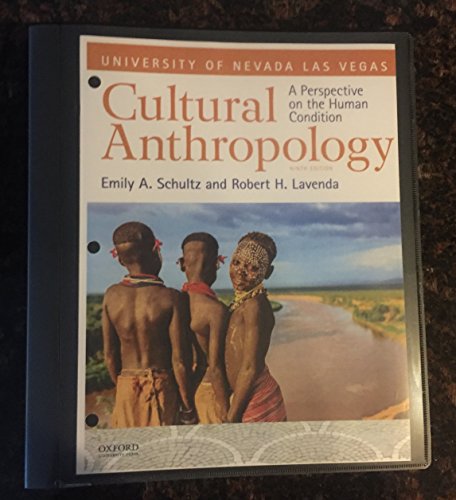 Stock image for Cultural Anthropology: A Perspective on the Human Condition 9th Edition UNLV for sale by HPB-Red