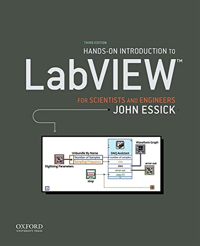 Stock image for Hands-On Introduction to LabVIEW for Scientists and Engineers for sale by WorldofBooks