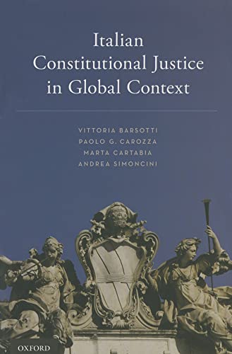 Stock image for Italian Constitutional Justice in Global Context for sale by Housing Works Online Bookstore