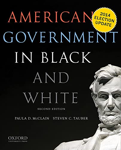 Stock image for American Government in Black and White for sale by Better World Books