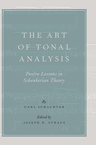 Imagen de archivo de The Art of Tonal Analysis: Twelve Lessons in Schenkerian Theory (Oxford Handbooks) a la venta por HPB-Red