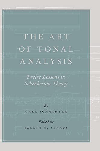Stock image for The Art of Tonal Analysis: Twelve Lessons in Schenkerian Theory (Oxford Handbooks) for sale by HPB-Red