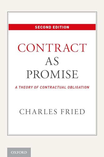 Beispielbild fr Contract As Promise : A Theory of Contractual Obligation zum Verkauf von Better World Books