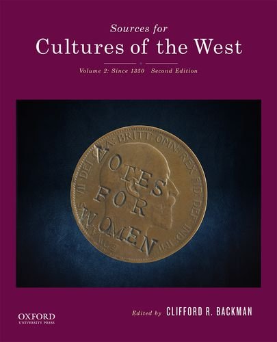 Imagen de archivo de Sources for Cultures of the West: Volume 1: To 1750 a la venta por ThriftBooks-Atlanta