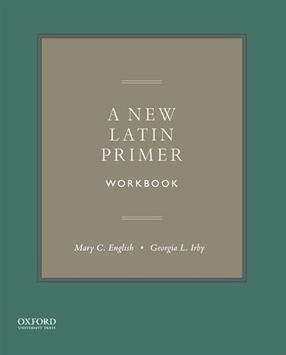 Beispielbild fr A New Latin Primer Workbook zum Verkauf von BooksRun