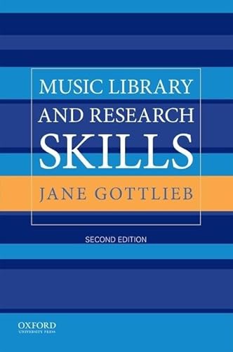 Beispielbild fr Music Library and Research Skills zum Verkauf von McPhrey Media LLC