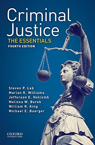 Beispielbild fr Criminal Justice: The Essentials zum Verkauf von BooksRun