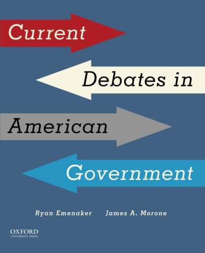 Stock image for Current Debates in American Government for sale by Better World Books