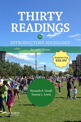 Beispielbild fr Thirty Readings in Introductory Sociology zum Verkauf von BooksRun