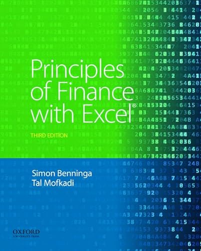 Stock image for Principles of Finance with Excel for sale by BooksRun