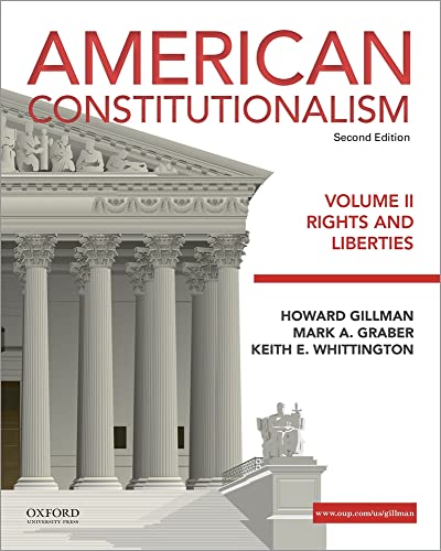 Imagen de archivo de American Constitutionalism: Volume II: Rights and Liberties a la venta por GF Books, Inc.