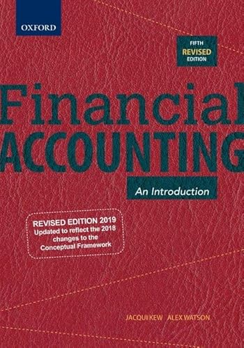 Stock image for Financial Accounting: An Introduction for sale by Revaluation Books