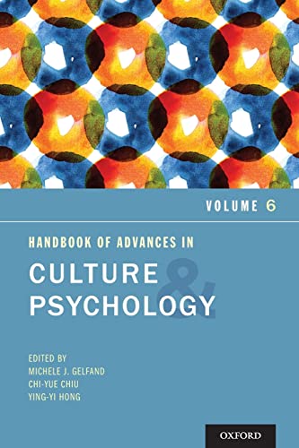 Beispielbild fr Handbook of Advances in Culture and Psychology: Volume 6 zum Verkauf von HPB-Red