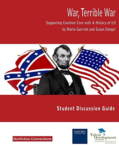 Beispielbild fr War, Terrible War Teacher's Manual: Supporting Common Core with a History of Us zum Verkauf von ThriftBooks-Atlanta