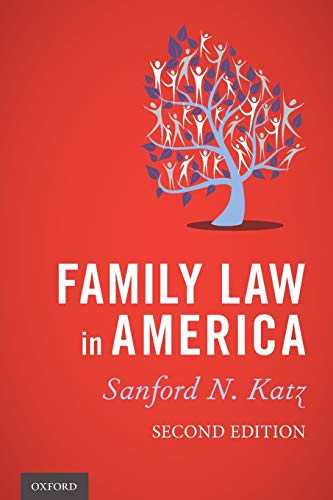 Beispielbild fr Family Law in America zum Verkauf von GF Books, Inc.