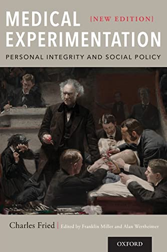 Stock image for Medical Experimentation: Personal Integrity and Social Policy for sale by Revaluation Books