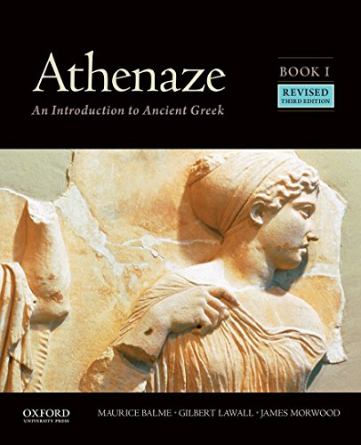 Imagen de archivo de Athenaze, Book I: An Introduction to Ancient Greek a la venta por Goodwill of Colorado