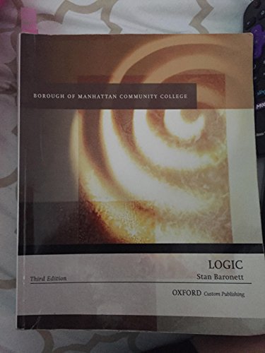 Stock image for borough of manhattan community college logic stan Format: Paperback for sale by INDOO