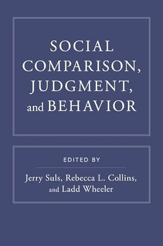 Stock image for Social Comparison, Judgment, and Behavior for sale by Housing Works Online Bookstore