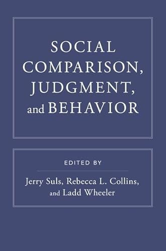 Stock image for Social Comparison, Judgment, and Behavior for sale by Housing Works Online Bookstore