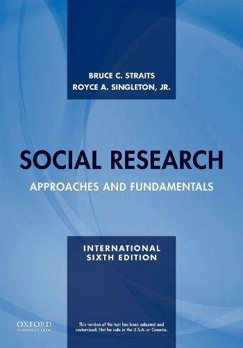 Stock image for Social Research: Approaches and Fundamentals for sale by GF Books, Inc.