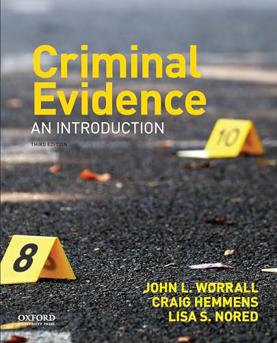 Beispielbild fr Criminal Evidence: An Introduction zum Verkauf von HPB-Red