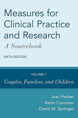 Stock image for Measures for Clinical Practice and Research: A Sourcebook: Volume 1: Couples, Families, and Children for sale by BooksRun