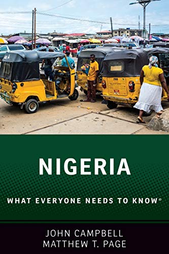 Imagen de archivo de Nigeria: What Everyone Needs to Know? a la venta por SecondSale