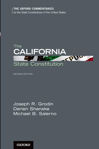 Imagen de archivo de The California State Constitution a la venta por ThriftBooks-Dallas