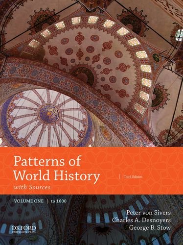 Beispielbild fr Patterns of World History: Volume One: To 1600 with Sources zum Verkauf von Giant Giant