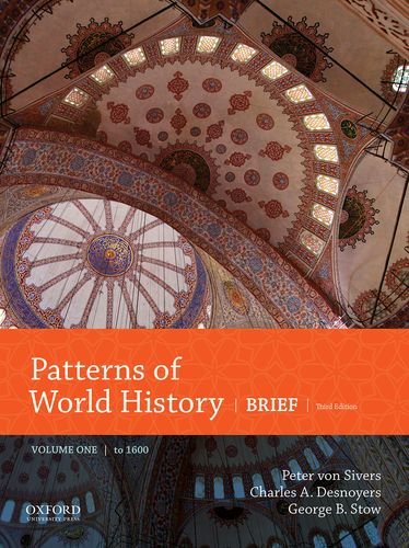 Beispielbild fr Patterns of World History : Brief Third Edition, Volume One To 1600 zum Verkauf von Better World Books