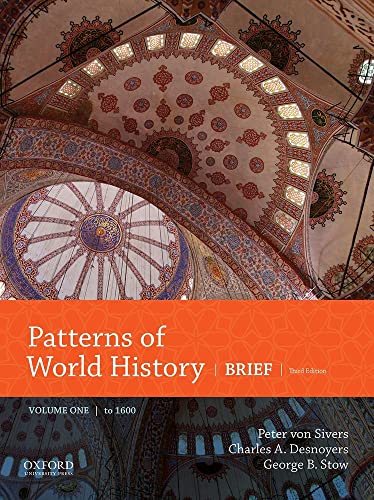 Stock image for Patterns of World History: Brief Third Edition, Volume One to 1600 for sale by ThriftBooks-Dallas