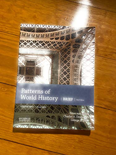 Beispielbild fr Patterns of World History : Brief Third Edition, Volume Two From 1400 zum Verkauf von Better World Books