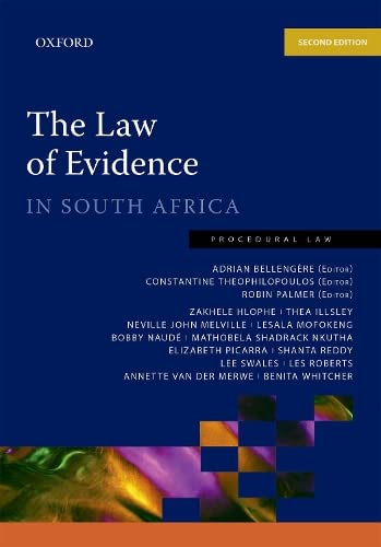 Beispielbild fr Law of Evidence zum Verkauf von Blackwell's