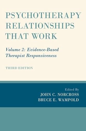 Imagen de archivo de Psychotherapy Relationships that Work: Volume 2: Evidence-Based Therapist Responsiveness a la venta por HPB-Red