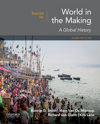 Stock image for Sources for World in the Making: Volume 1: To 1500 for sale by ZBK Books