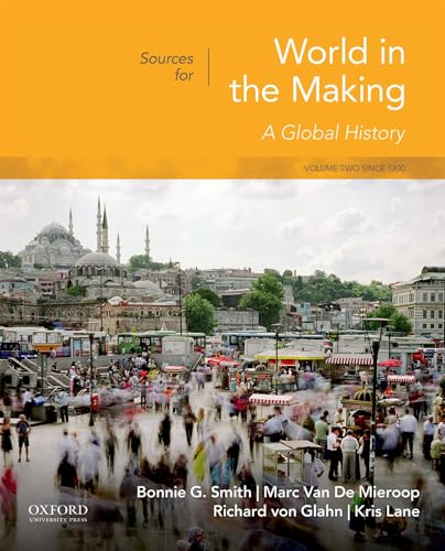 Beispielbild fr Sources for World in the Making: Volume 2: Since 1300 zum Verkauf von SecondSale