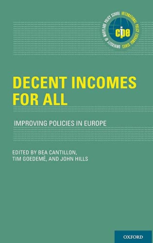 9780190849696: Decent Incomes for All: Improving Policies in Europe (International Policy Exchange Series)
