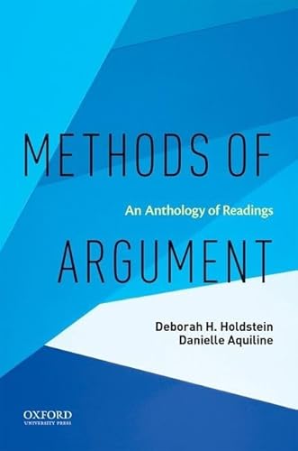 Stock image for Methods of Argument: An Anthology of Readings for sale by BooksRun