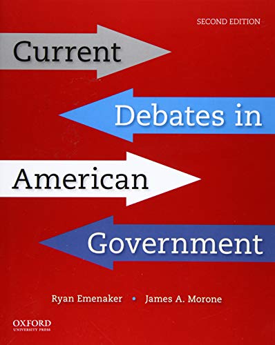 Beispielbild fr Current Debates in American Government zum Verkauf von SecondSale