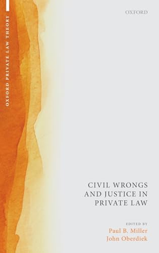 Stock image for Civil Wrongs and Justice in Private Law for sale by Blackwell's