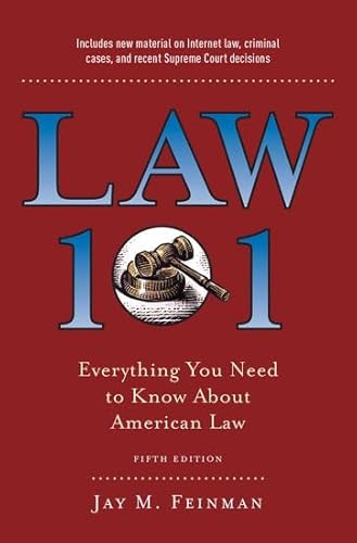 Imagen de archivo de Law 101: Everything You Need to Know About American Law, Fifth Edition a la venta por BooksRun