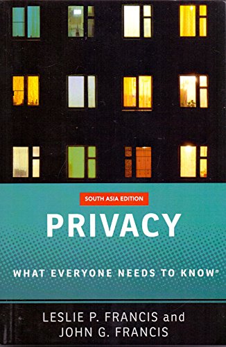 Beispielbild fr Privacy : What Everyone Needs To Know zum Verkauf von Books Puddle