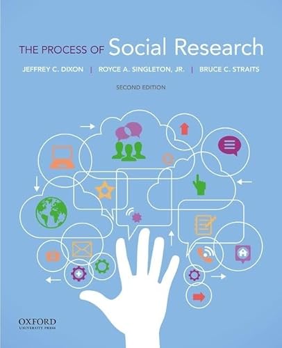 Imagen de archivo de The Process of Social Research a la venta por HPB-Red
