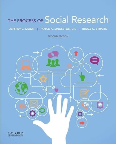 Stock image for The Process of Social Research for sale by HPB-Red
