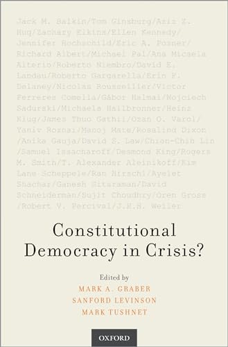 Beispielbild fr Constitutional Democracy in Crisis? zum Verkauf von Blackwell's